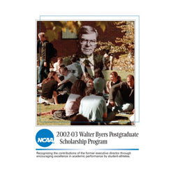 2002-03 Walter Byers Postgraduate Scholarship Program
