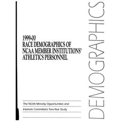 1999-00 Race Demographics of NCAA Member Institutions' Athletics Personnel