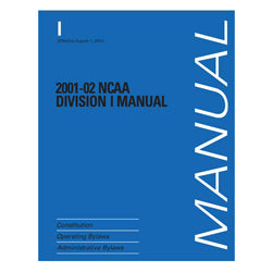 2001-02 NCAA Division I Manual