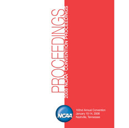 2008 NCAA Convention Proceedings