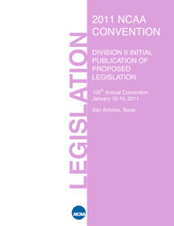 Publication of Proposed Legistation, Division II