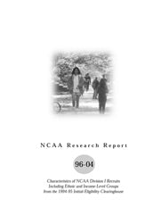 2001-02 Race Demographics of NCAA Member Instutions Athletics Personnel