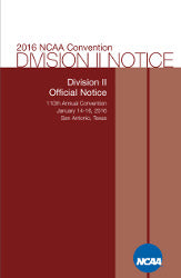 2015 Division II Official Notice