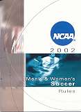 2002 NCAA Men's and Women's Soccer Rules