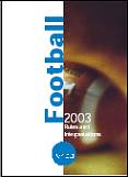 2003 NCAA Football Rules and Interpretations