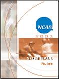 2003 NCAA Softball Rules
