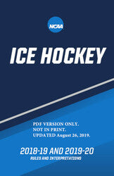2018-19 and 2019-20 NCAA Ice Hockey Rules & Interpretations