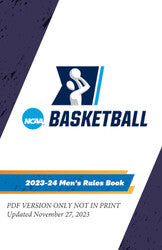 2023-24 NCAA Men's Basketball Rules Book - ONLINE ONLY