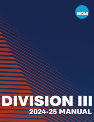 2024-2025 NCAA Division III Manual