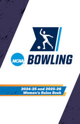 2024-25 and 2025-26 NCAA Women's Bowling Rules Book