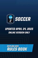 2024 and 2025 Soccer Rules Book - ONLINE ONLY