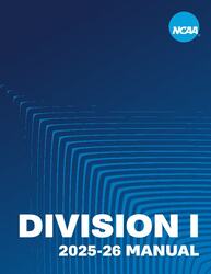 2025-2026 NCAA Division I Manual