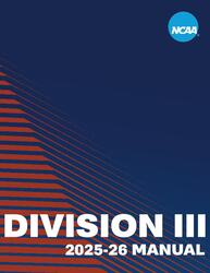 2025-2026 NCAA Division III Manual