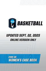 2025-26 NCAA Women's Basketball Case Book - ONLINE ONLY