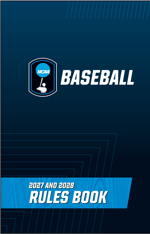 2027 and 2028 NCAA Baseball Rules Book - PDF Download