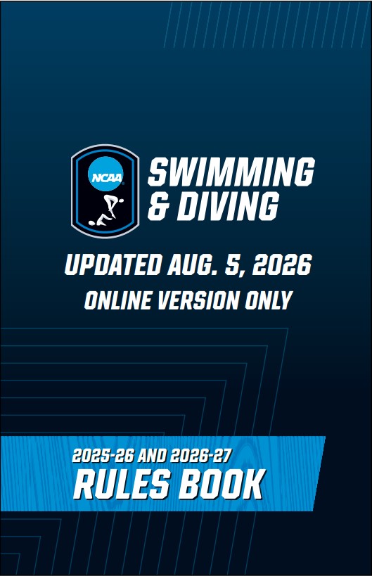 2025-26 And 2026-27 Swimming And Diving Rules Book - PDF Download